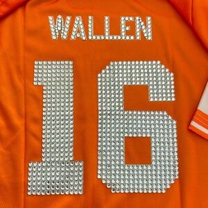 Orange Wallen concert jersey